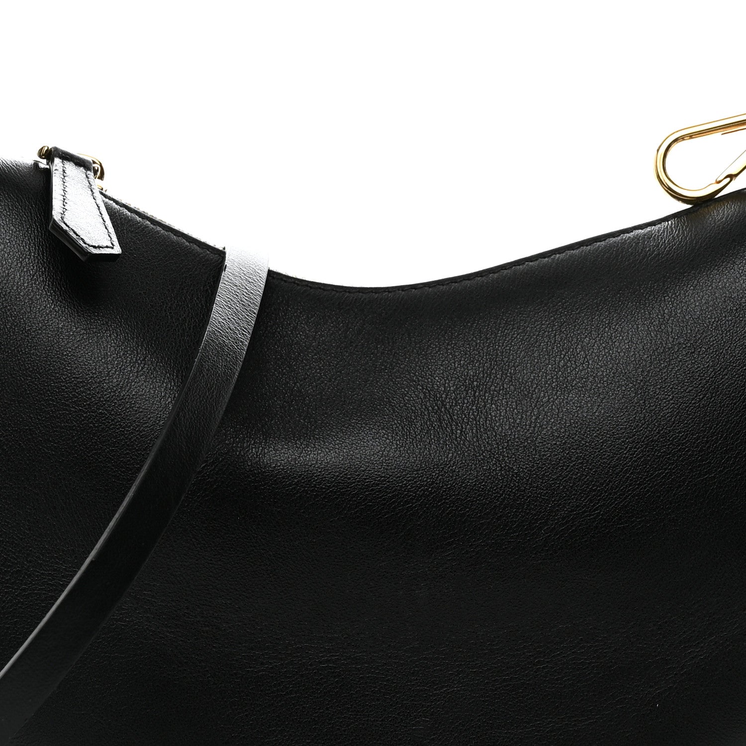 Fendi Vitello Grace Matte Mini Fendigraphy Hobo Bag Black 8 of 11