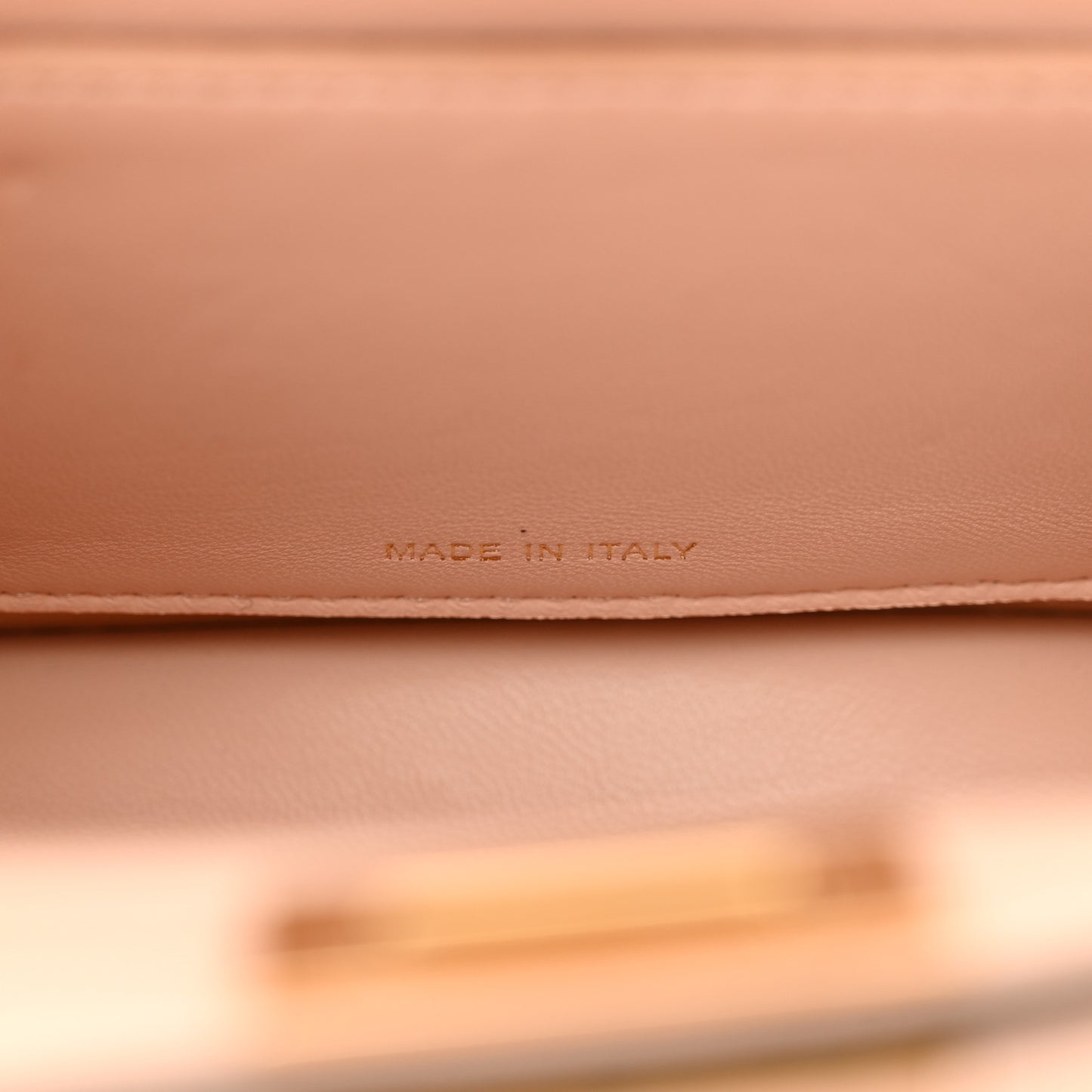 Shiny Nappa Plexiglass Petite Peekaboo I SEE U Satchel Light Rose