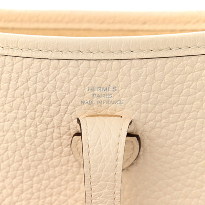 Hermes Taurillon Clemence Maxi Quadrille Evelyne TPM Nata Citron Rouge H Mauve Sylvestre 7 of 12