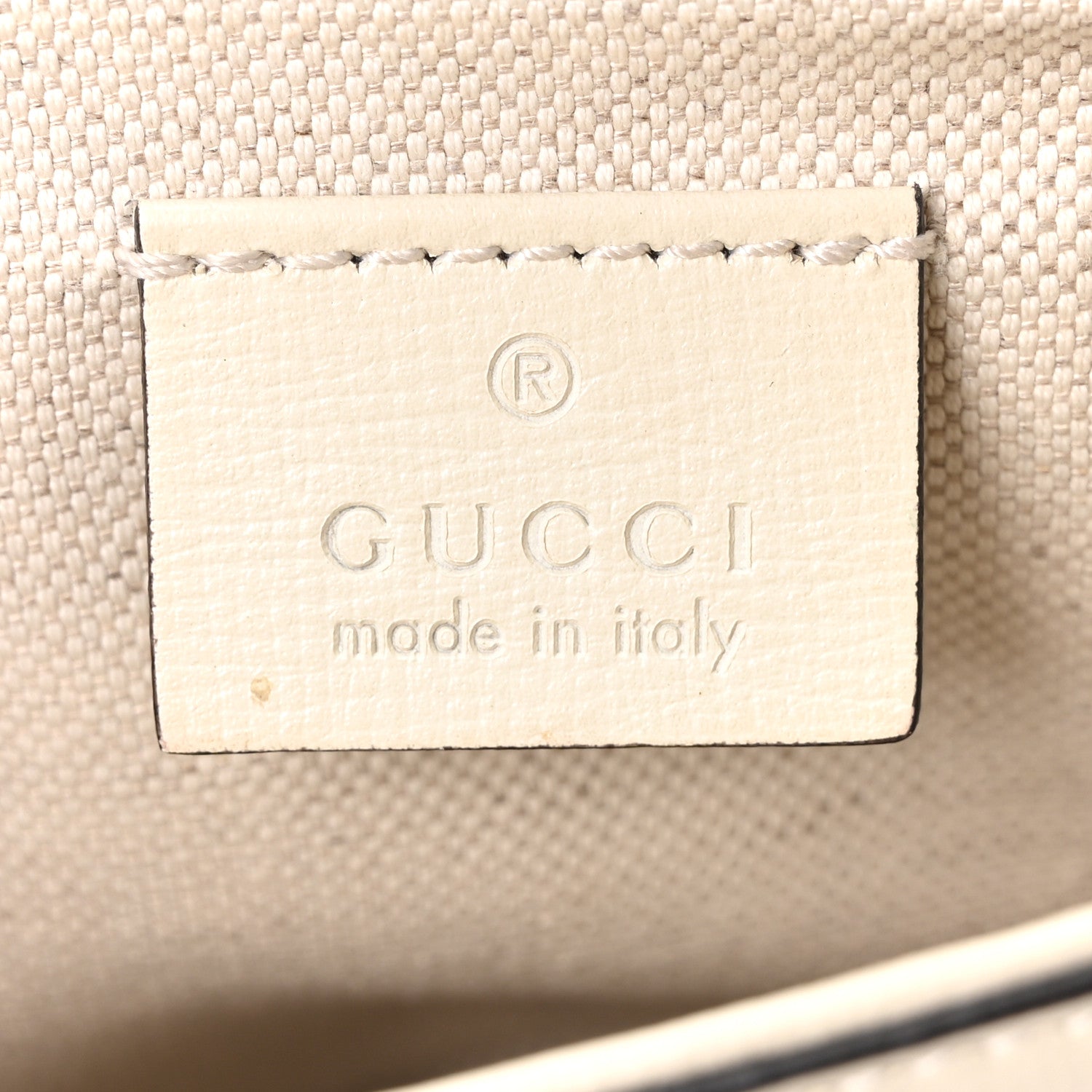 Gucci Azalea Calfskin Web Mini Horsebit 1955 Shoulder Bag Mystic White 6 of 10