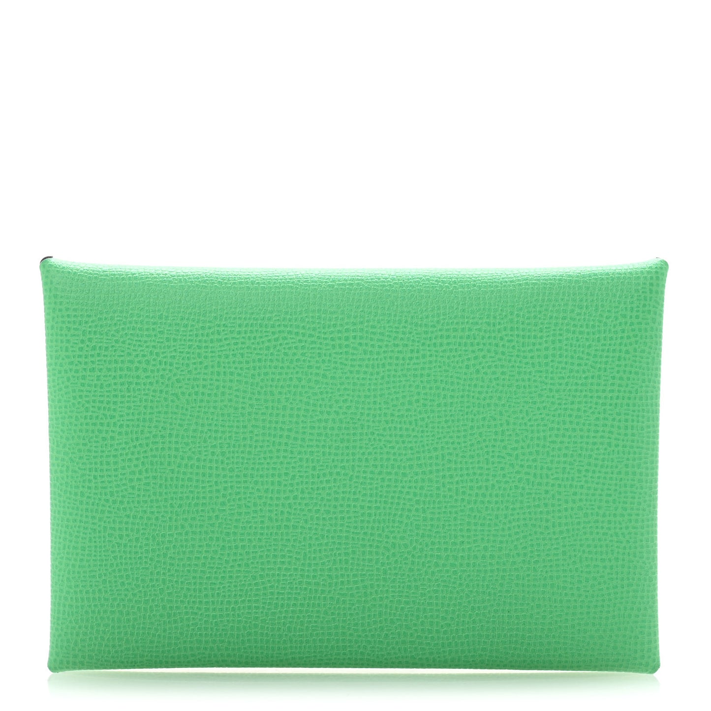 Madame Calfskin Calvi Card Case Menthe