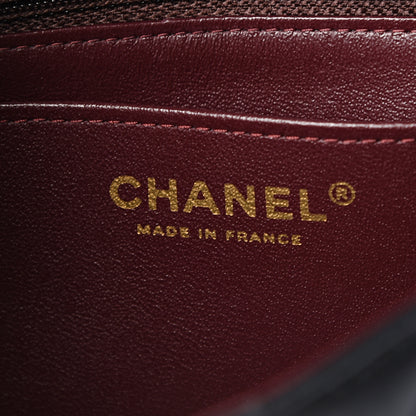 Chanel Lambskin Quilted Mini Rectangular Flap Black 5 of 10
