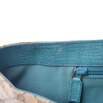 Gucci GG Plus Monogram Small Vertical Tote Turquoise 10 of 26