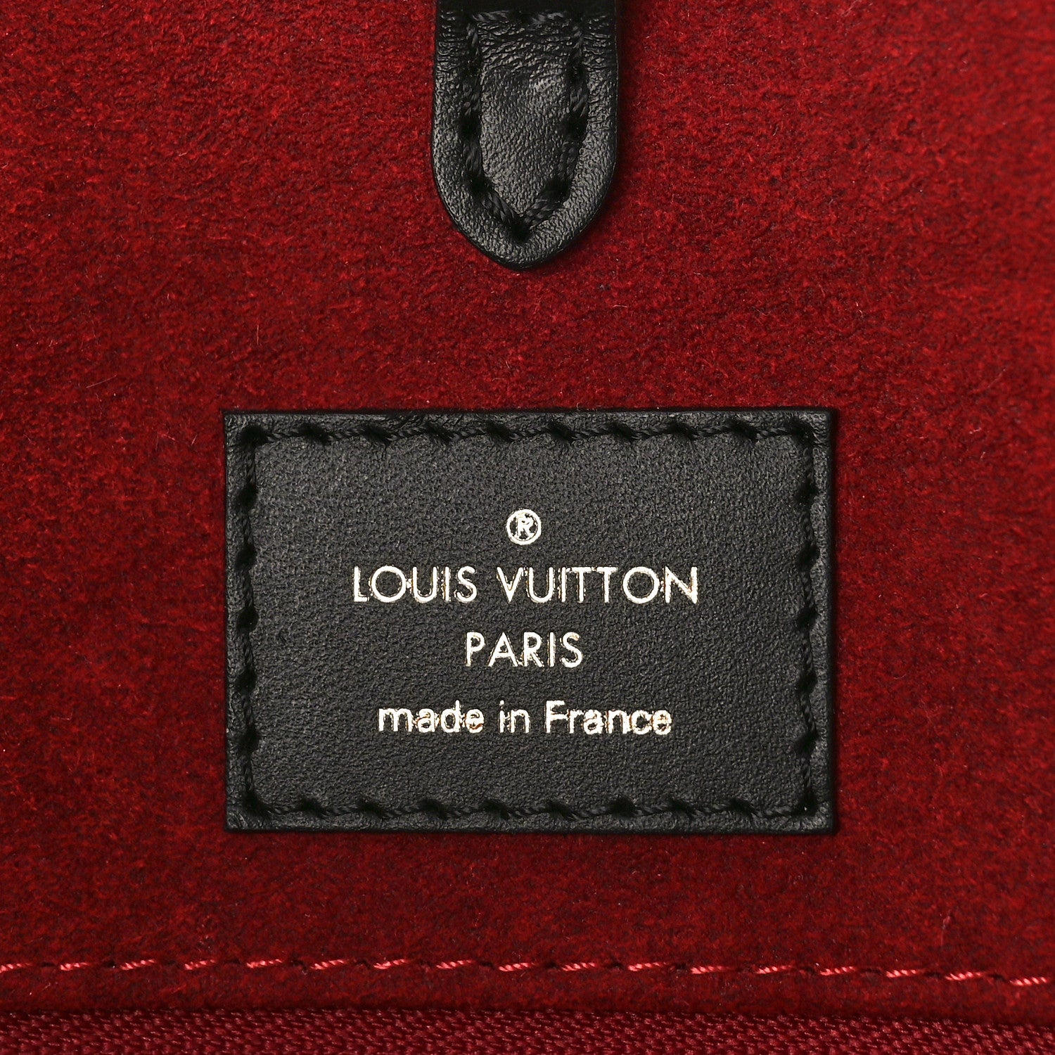 Louis Vuitton Empreinte Monogram Giant Onthego MM Black Beige 6 of 8
