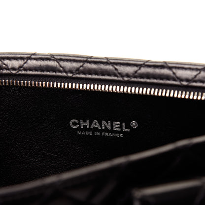 Chanel Lambskin Mineral Nights Pochette Wristlet Black 5 of 8
