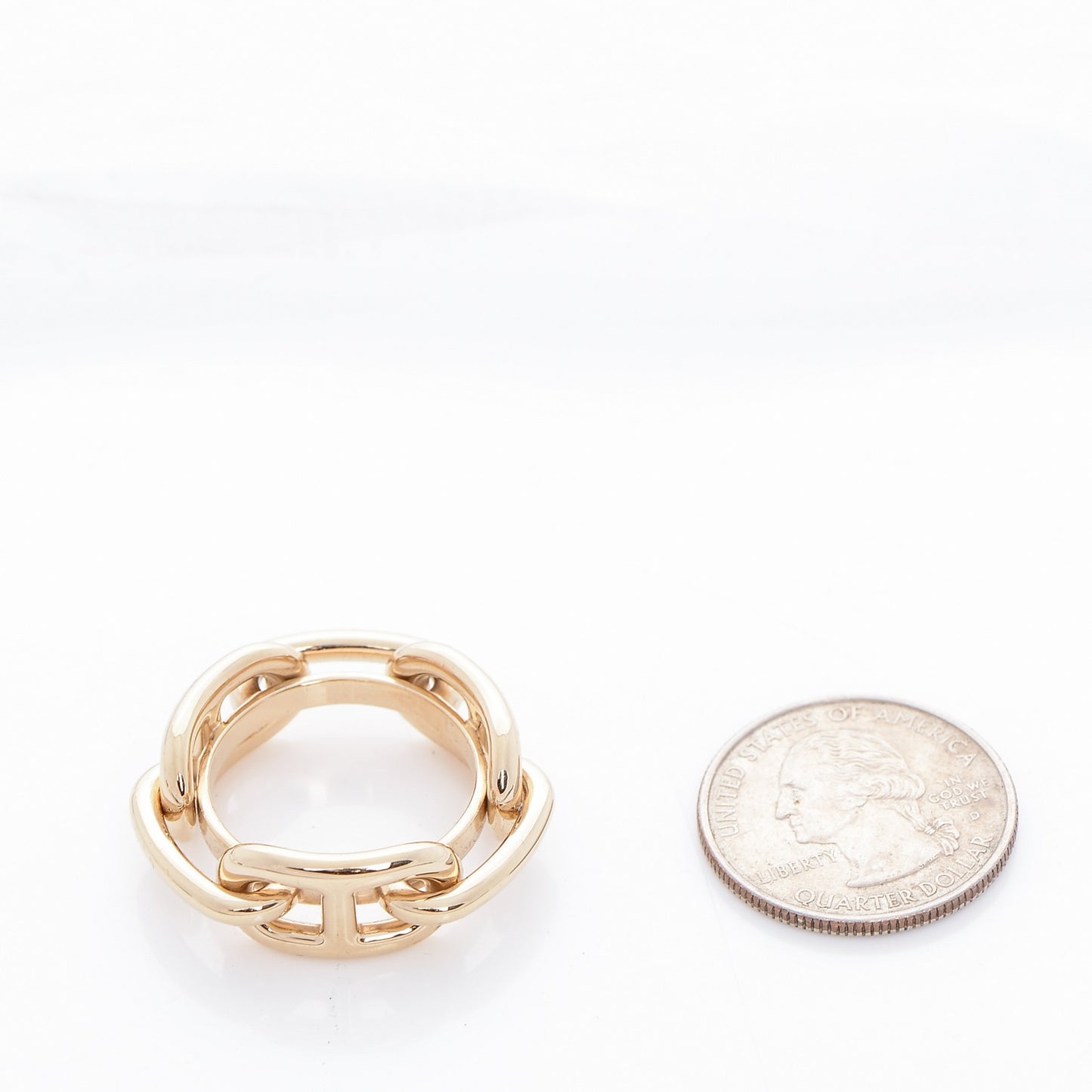 Permabrass Regate Scarf Ring