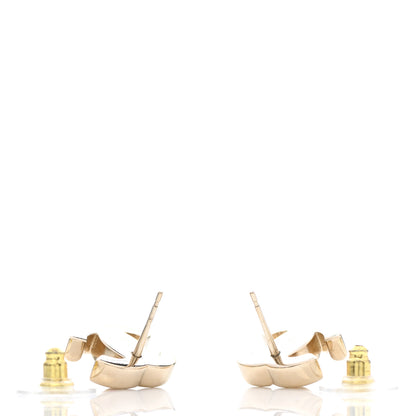 Chanel Metal CC Turnlock Earrings Gold 3 of 5