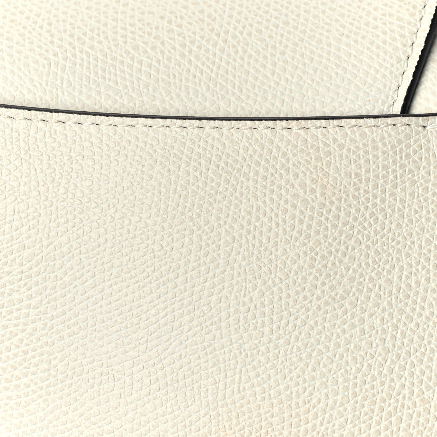 Christian Dior Grained Calfskin Mini Saddle Bag White 12 of 12