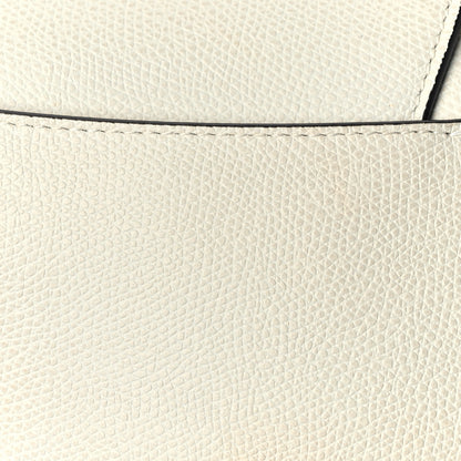 Christian Dior Grained Calfskin Mini Saddle Bag White 12 of 12