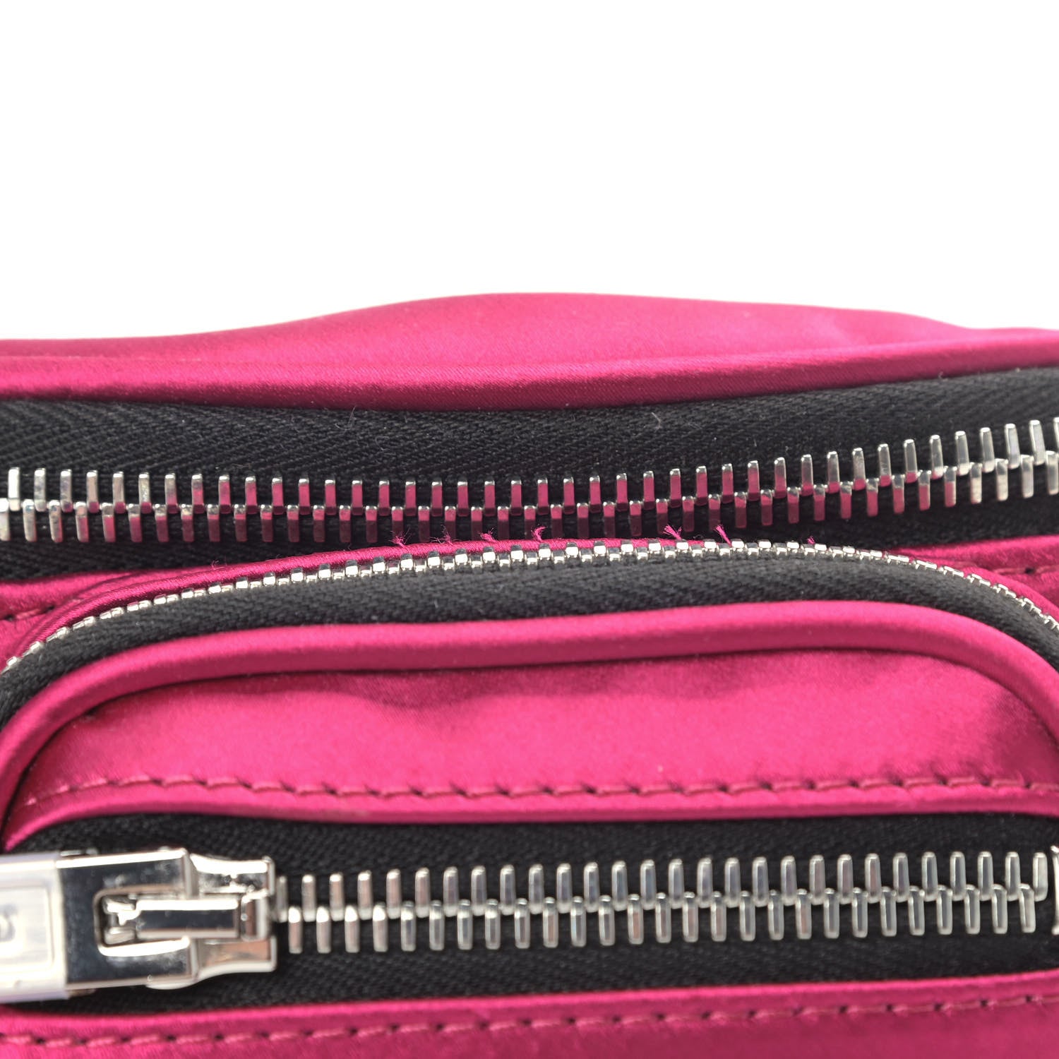 Alexander Wang Satin Attica Mini Belt Bag Hot Pink 10 of 10