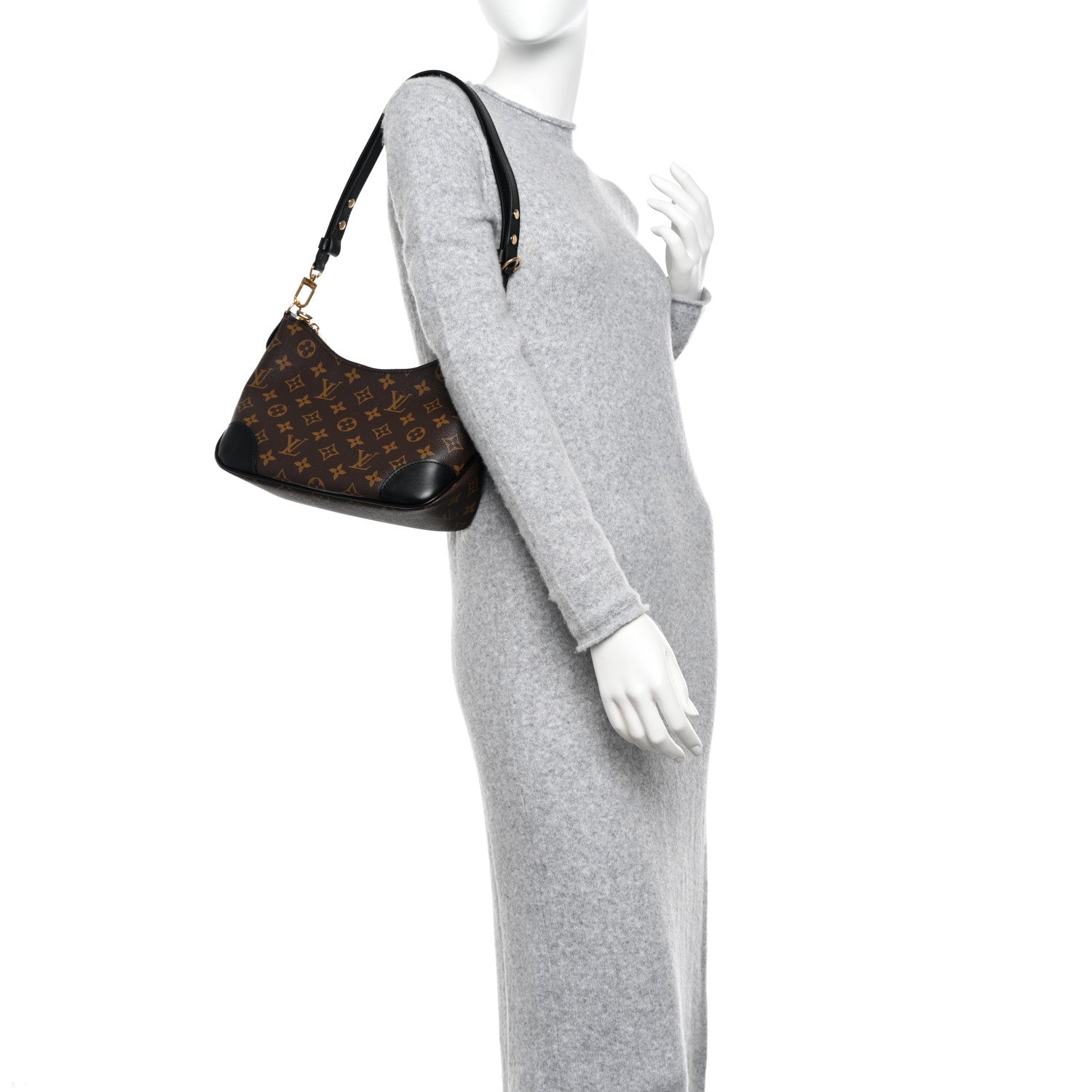 Louis Vuitton Monogram Boulogne NM Black 2 of 10