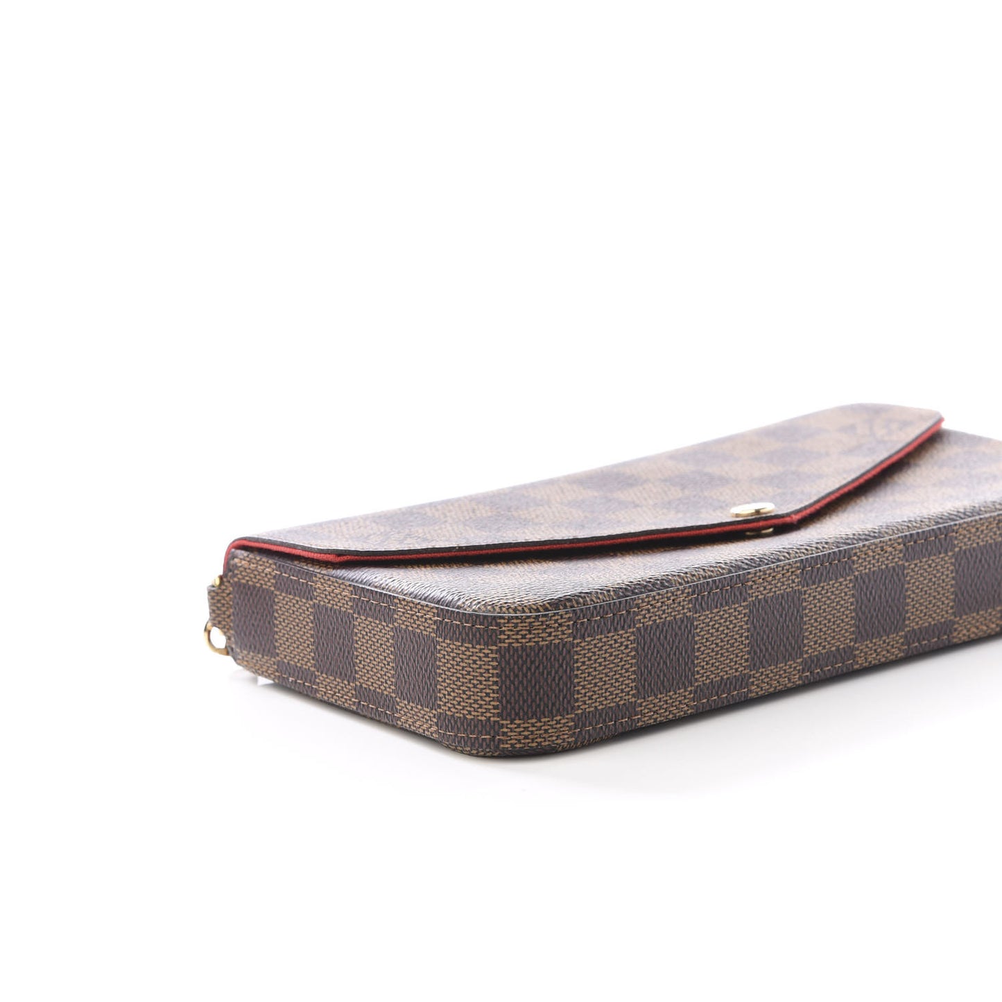 Damier Ebene Pochette Felicie Chain Wallet