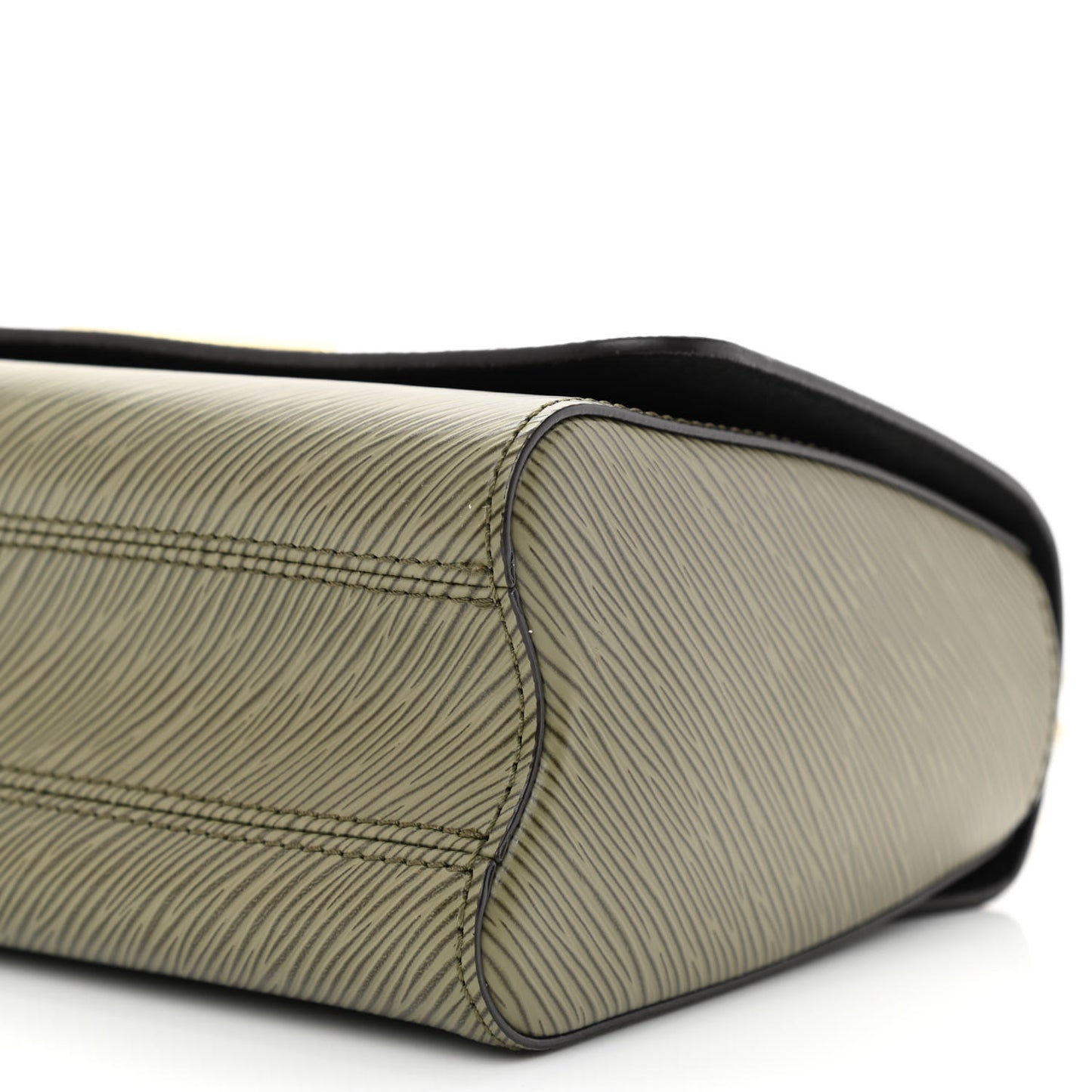 Epi Monogram Kabuki Twist Shoulder Bag MM Green