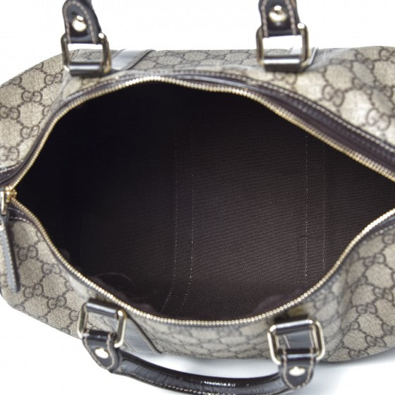 GG Plus Monogram Medium Joy Boston Dark Brown