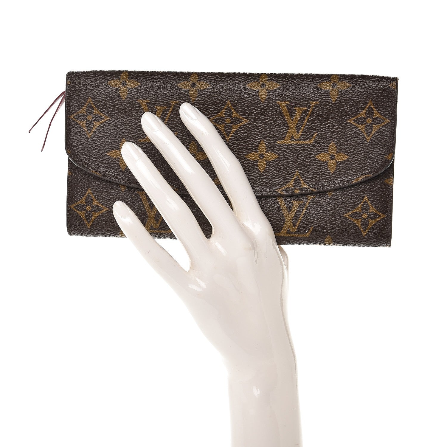 Louis Vuitton Monogram Emilie Wallet Fuchsia 2 of 7