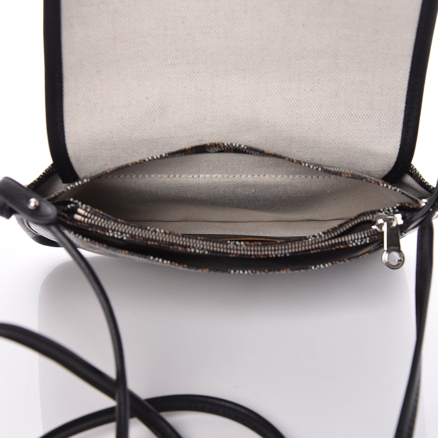 Goyard Goyardine Plumet Wallet Clutch Black 7 of 9