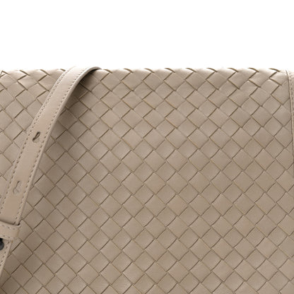 Bottega Veneta Nappa Intrecciato Mini Flap Crossbody Fume 8 of 16