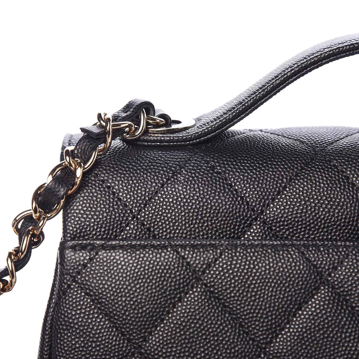 Chanel Caviar Quilted Medium Business Affinity Flap Black 9 of 11