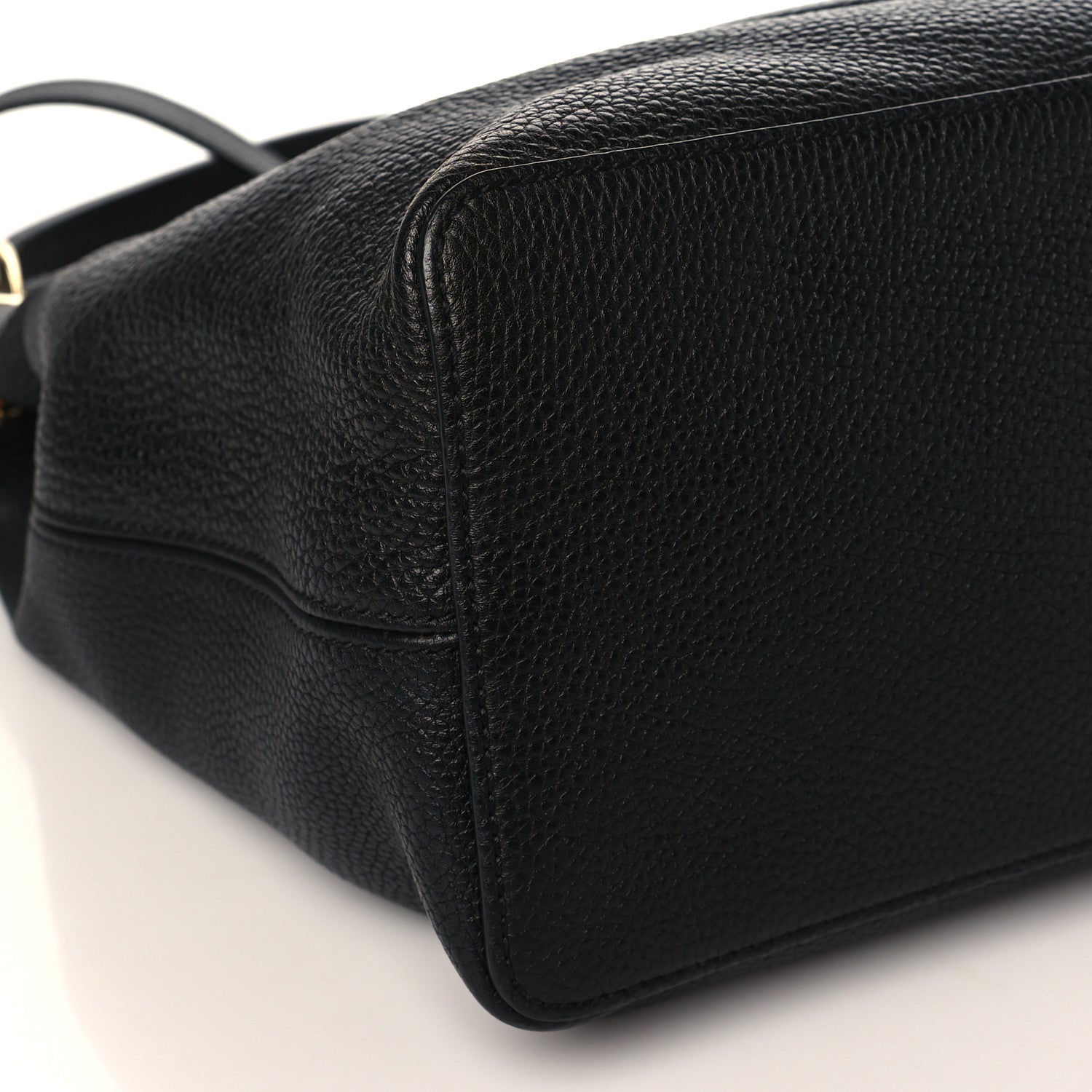 Gucci Pebbled Calfskin Large Soho Hobo Black 8 of 9