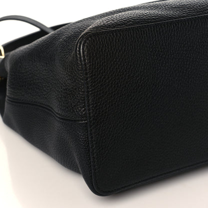 Gucci Pebbled Calfskin Large Soho Hobo Black 8 of 9