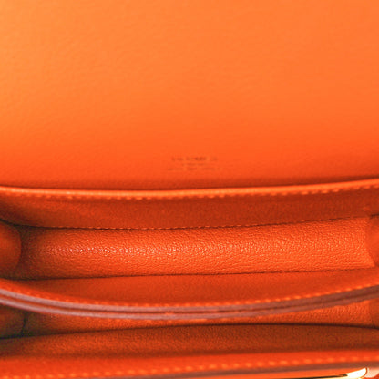 Hermes Evercolor Mini Sac Roulis Orange 4 of 7