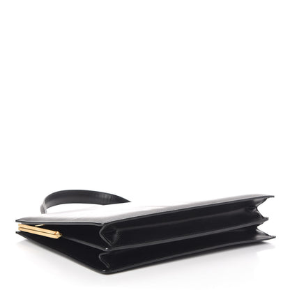 Celine Sleek Calfskin Medium Clasp Bag Black 4 of 9