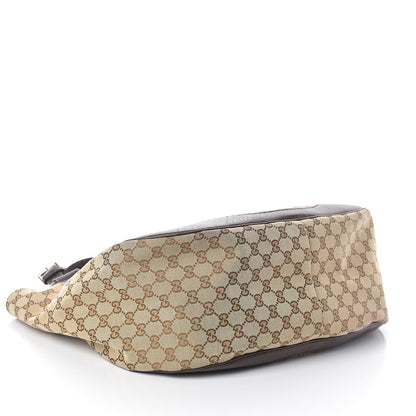 Gucci Monogram Medium Charlotte Hobo Brown 3 of 8