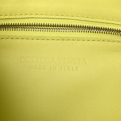 Bottega Veneta Lambskin Maxi Intreccio Cassette Crossbody Bag Seagrass 6 of 9