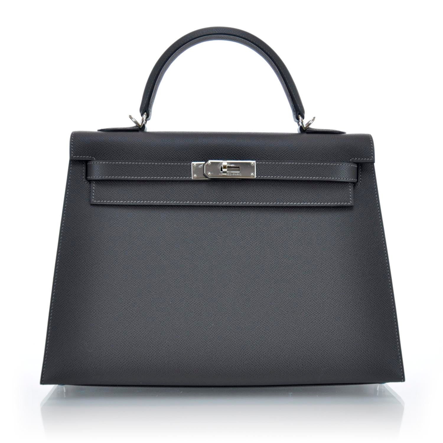 Hermes Epsom Kelly 32 Graphite 1 of 10