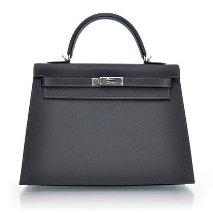 Hermes Epsom Kelly 32 Graphite 1 of 10
