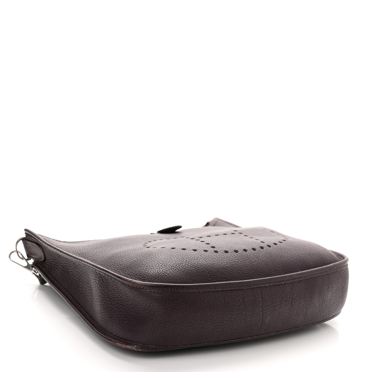 Hermes Taurillon Clemence Evelyne PM Raisin 3 of 12