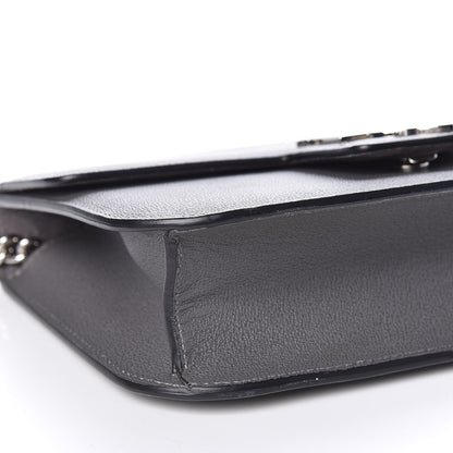 Alexander McQueen Calfskin Medium Insignia Flap Grey 7 of 10