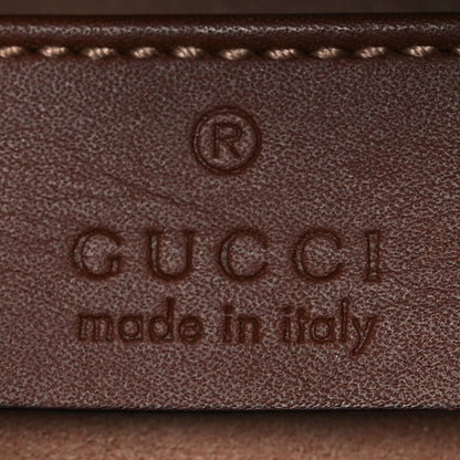 Gucci GG Supreme Monogram Floral Embroidered Mini Chain Shoulder Bag Beige Ebony Tuscany 6 of 15