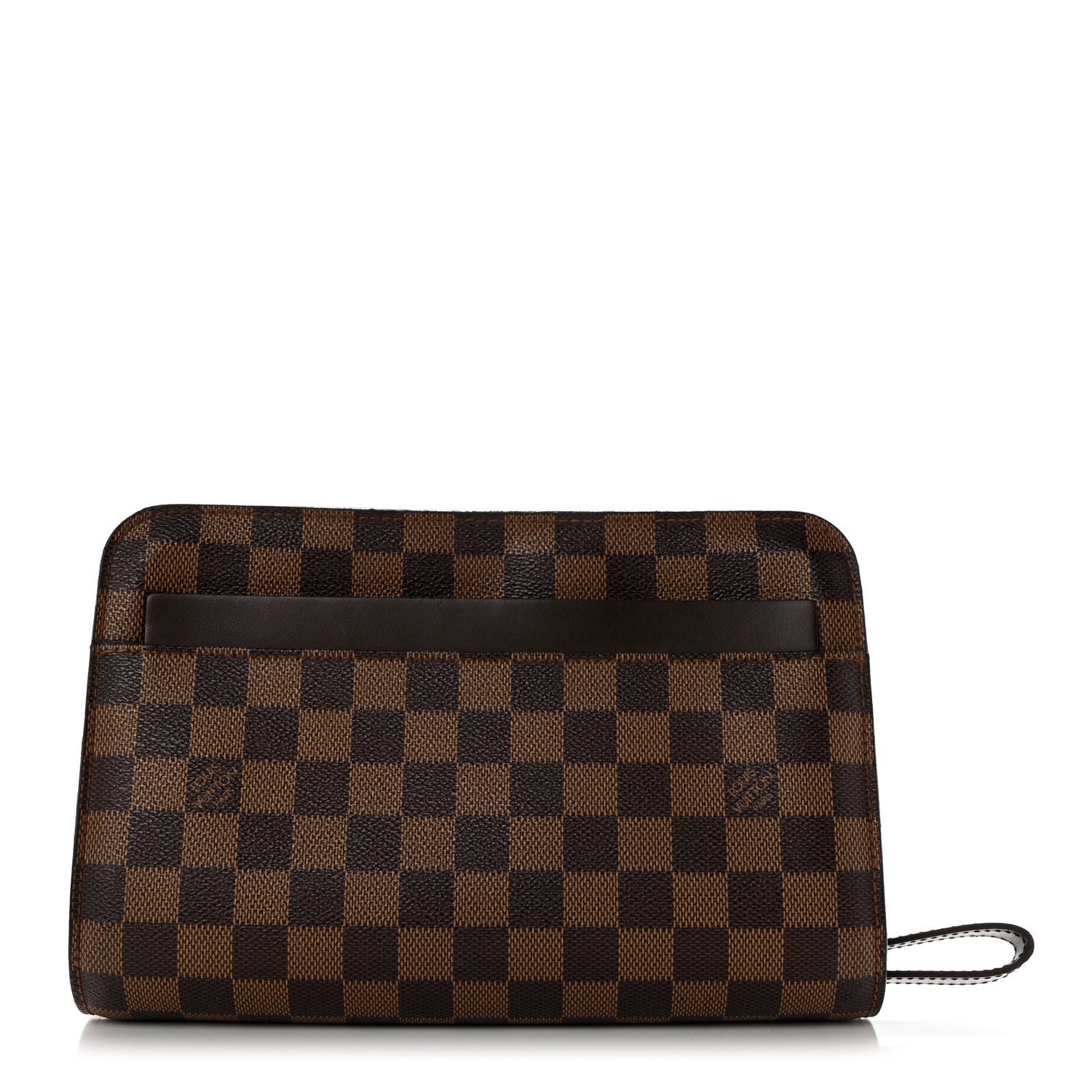 Louis Vuitton Damier Ebene Pochette Saint Louis Clutch 1 of 8
