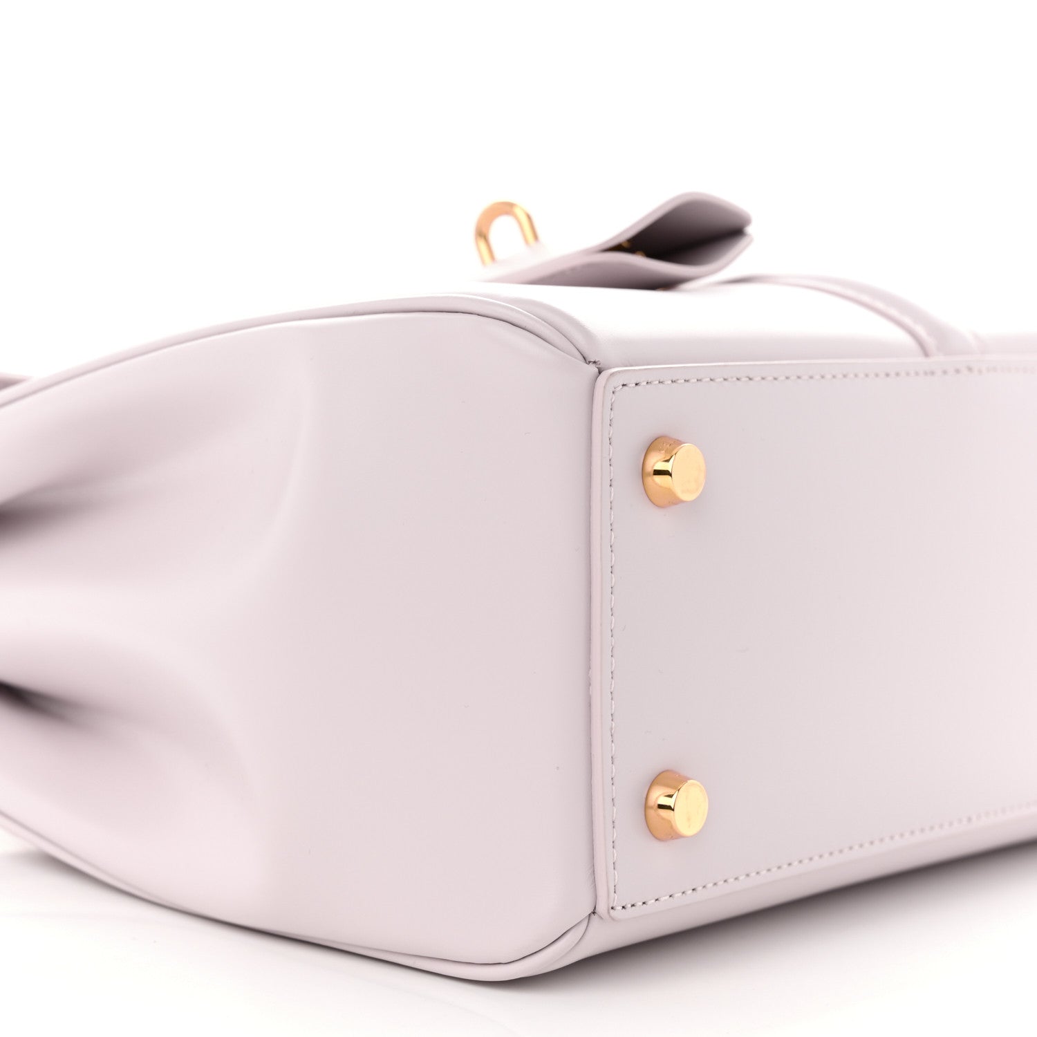 Celine Satinated Calfskin Small 16 Top Handle Bag Poudre 11 of 12