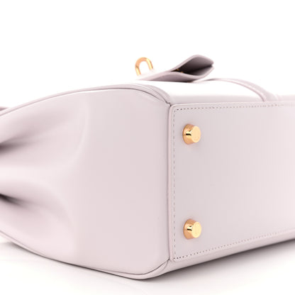Celine Satinated Calfskin Small 16 Top Handle Bag Poudre 11 of 12