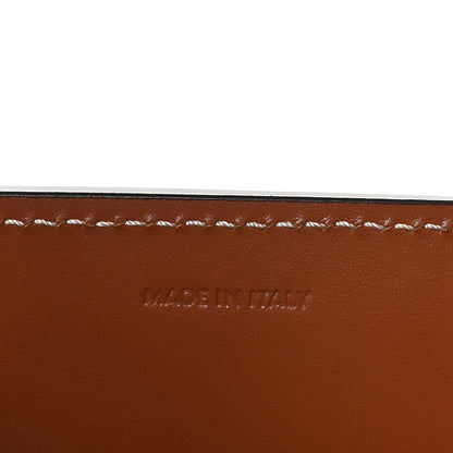 Celine Calfskin Felt Logo Print Small Vertical Cabas Grey Tan 7 of 11