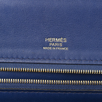 Hermes Taurillon Maurice Swift 24/24 29 Bleu Nuit Gold 6 of 11