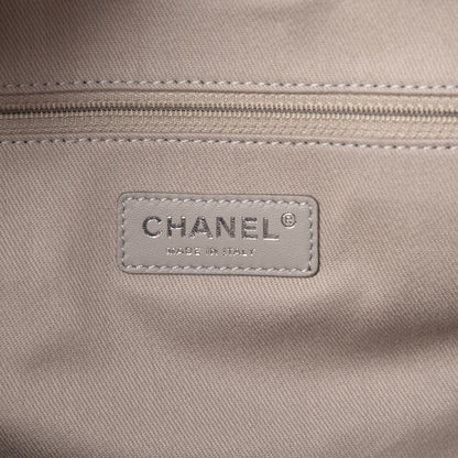 Chanel Glazed Calfskin Large Deauville Tote Black 6 of 6