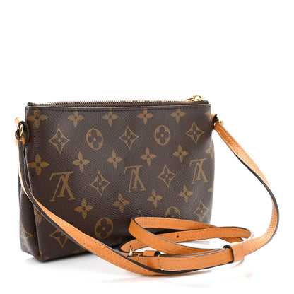 Louis Vuitton Monogram Pallas Clutch Saffron 3 of 13