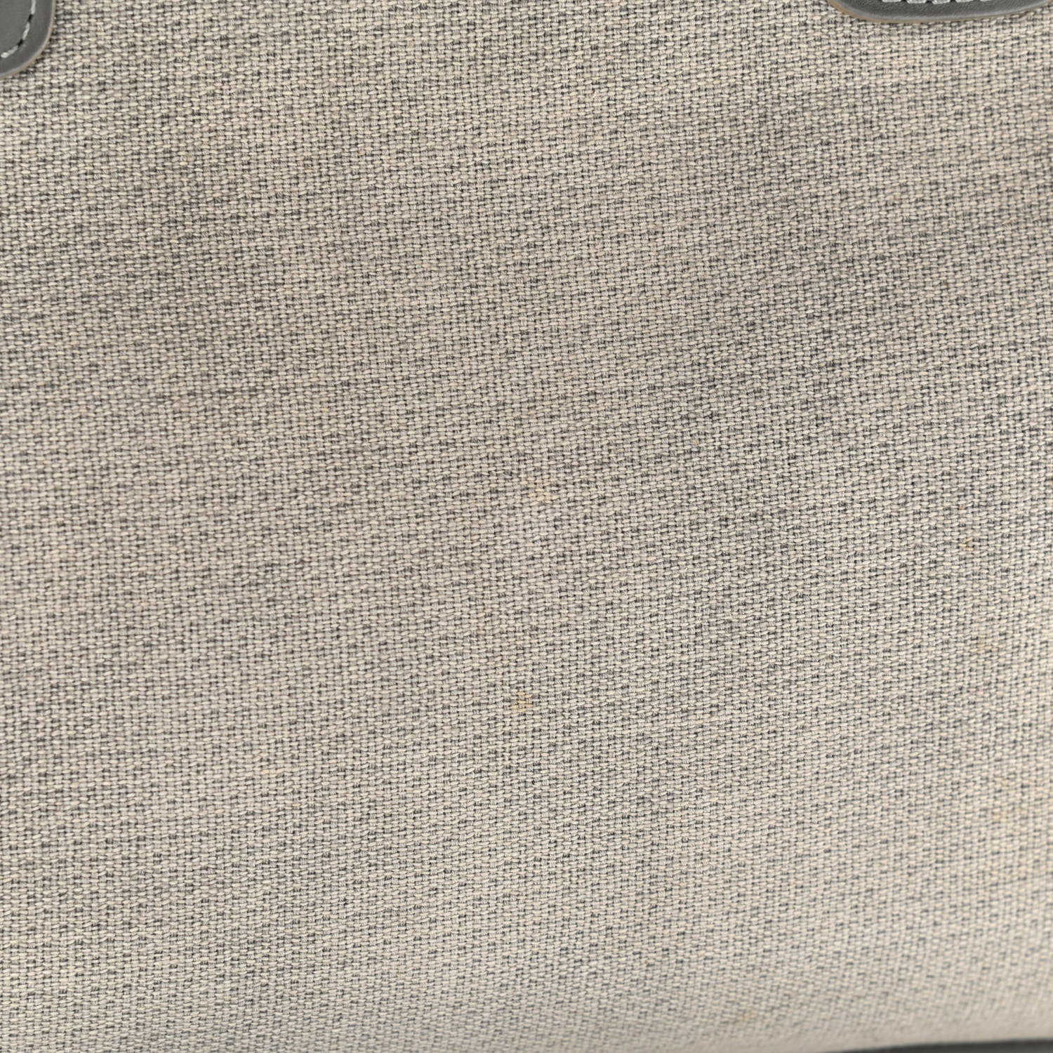 Chanel Canvas Deauville Bowling Bag Grey 15 of 19