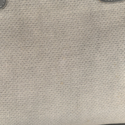 Chanel Canvas Deauville Bowling Bag Grey 15 of 19