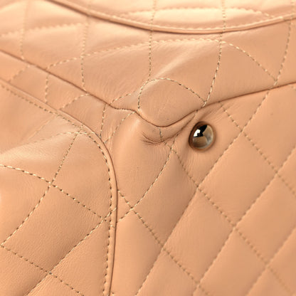 Chanel Calfskin Quilted Small Cambon Multipocket Reporter Beige 11 of 18