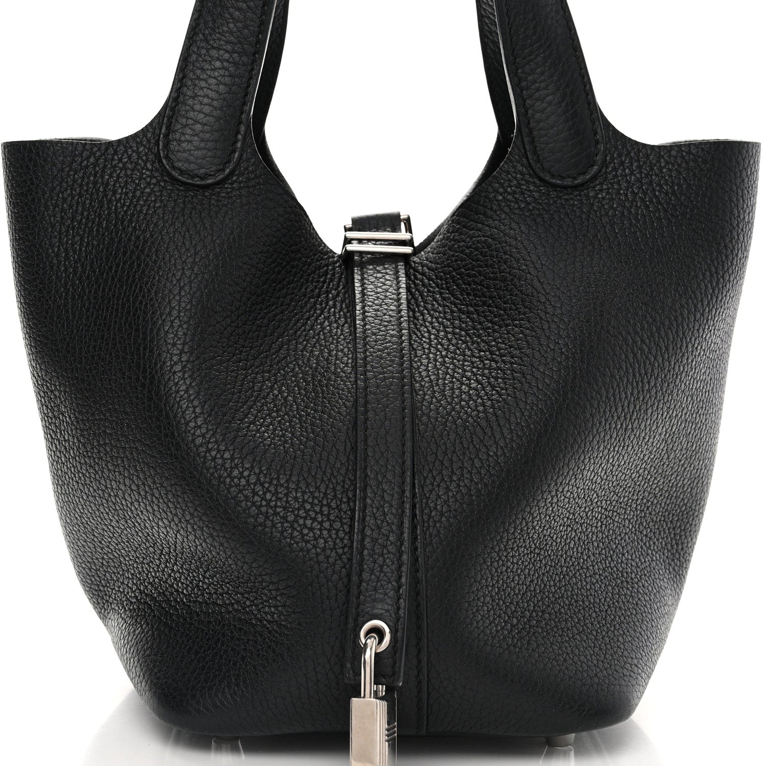 Hermes Taurillon Clemence Picotin Lock 18 PM Black 8 of 11