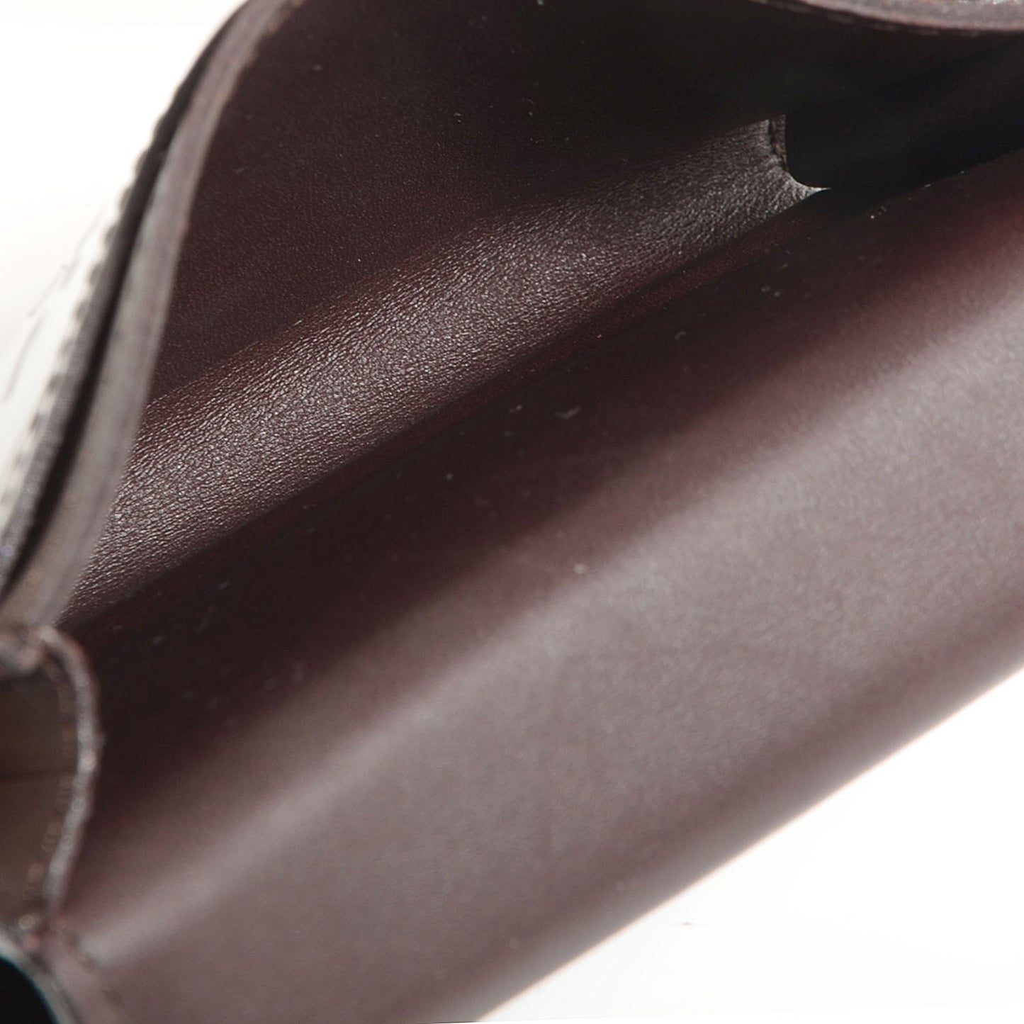 Vernis Business Card Holder Amarante