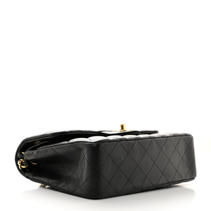 Chanel Lambskin Quilted Small Double Flap Black 3 of 11