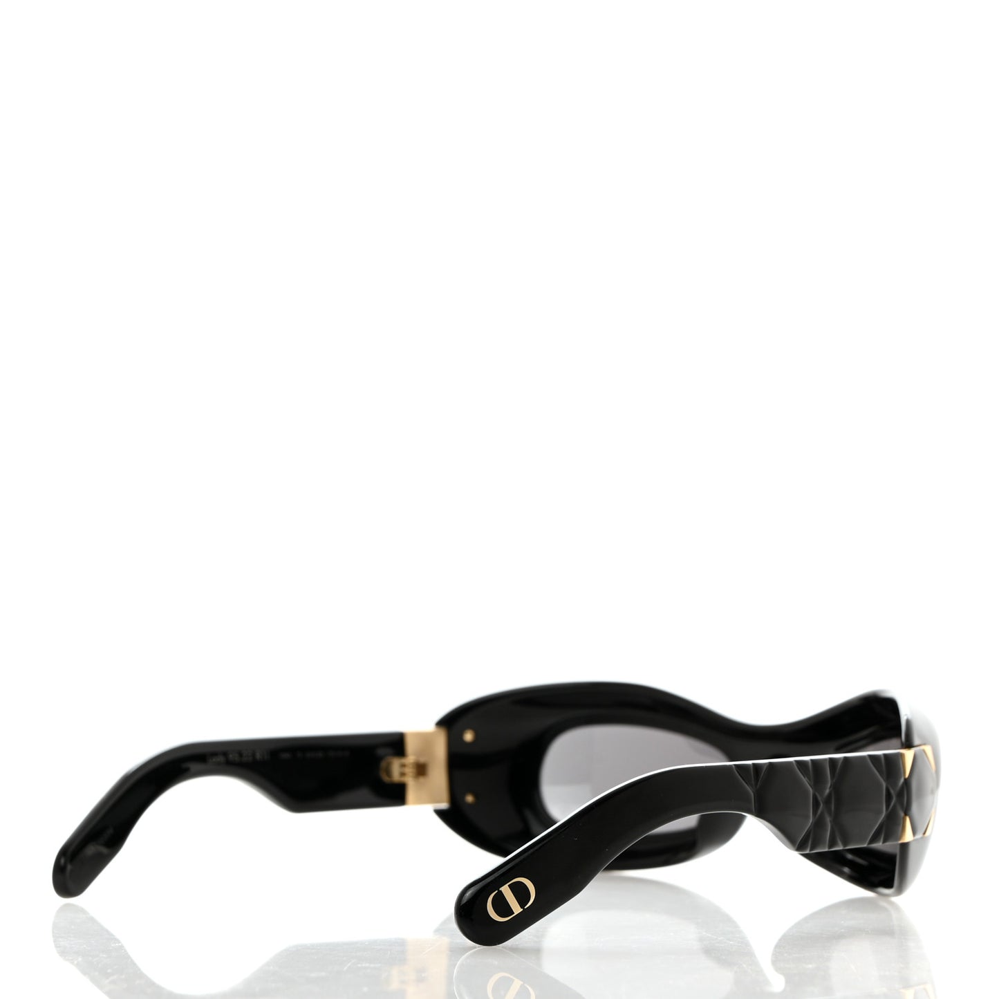 Lady 95.22 Round Sunglasses Black