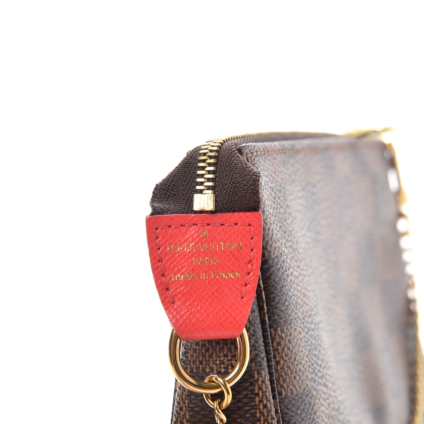 Damier Ebene 2016 Christmas Animation Mini Pochette Accessories