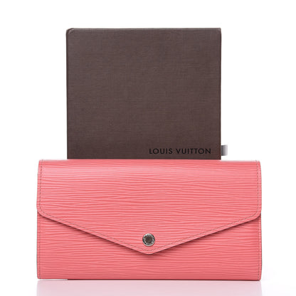 Louis Vuitton Epi Sarah Wallet NM Corail 7 of 7
