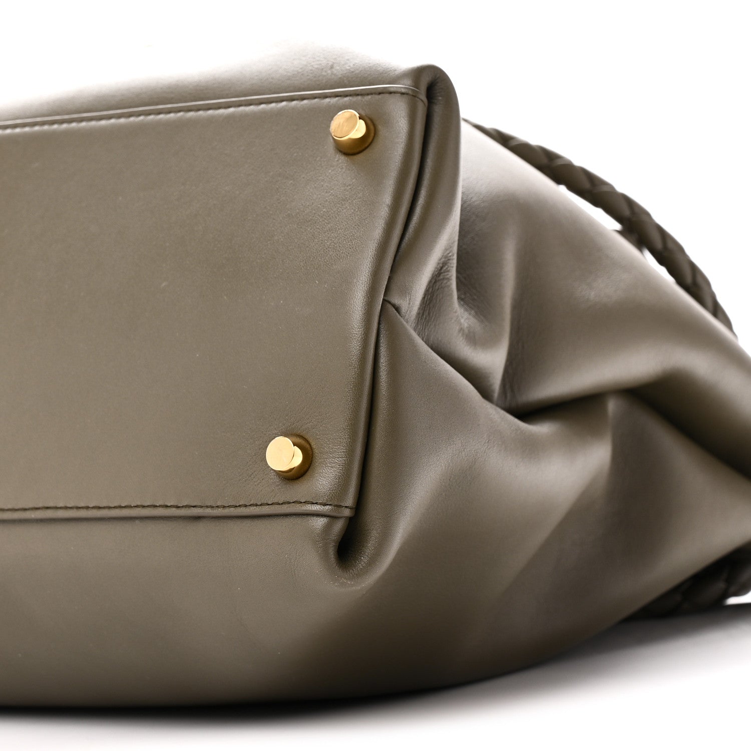 Bottega Veneta Silky Calfskin Large Ciao Ciao Cypress 9 of 9